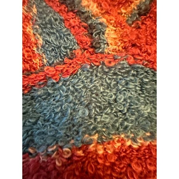 Renee Tener for Outlander Vintage 70’s Looped V Neck Sweater Size Small - Picture 5 of 6